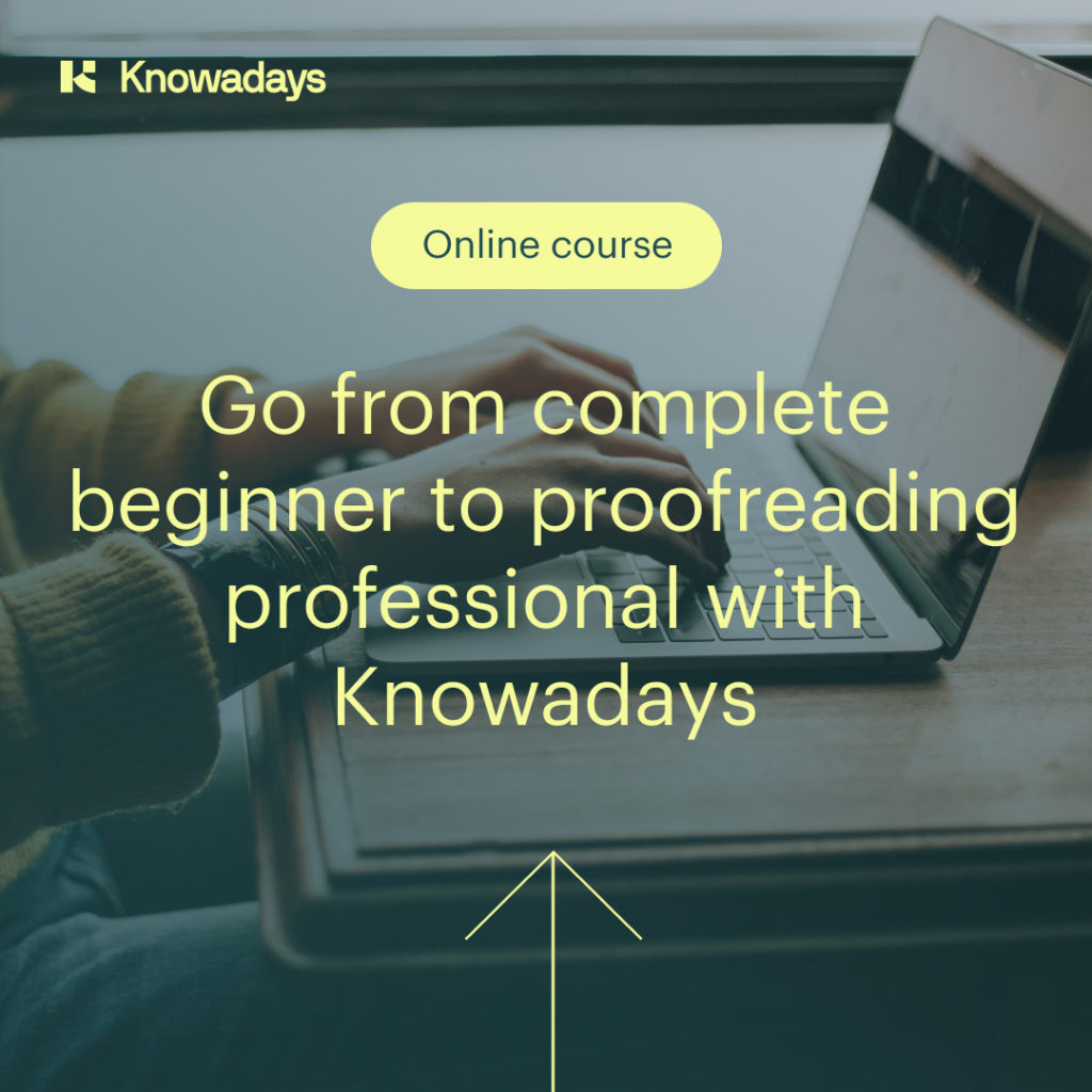 affordable proofreading course online